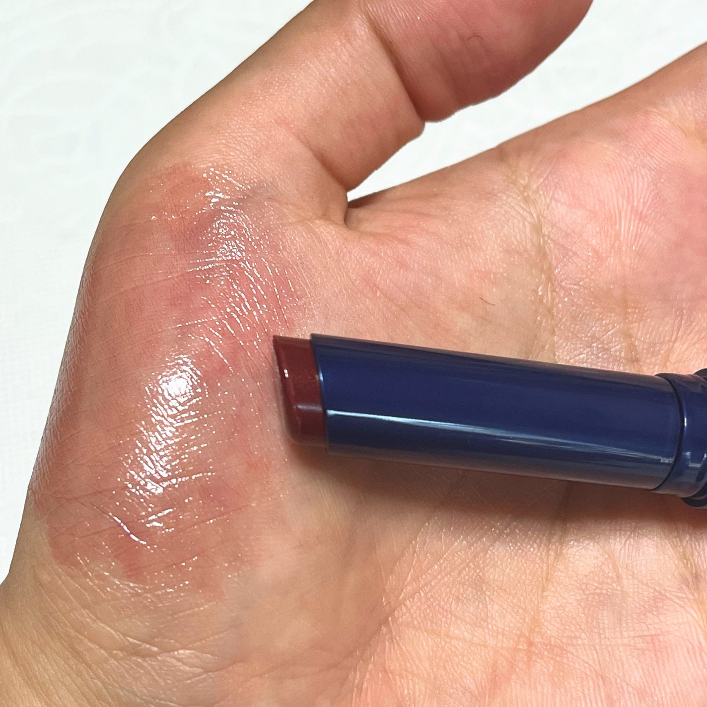 ニベア リッチケア&カラーリップ/ニベア/リップクリームを使ったクチコミ(8枚目)