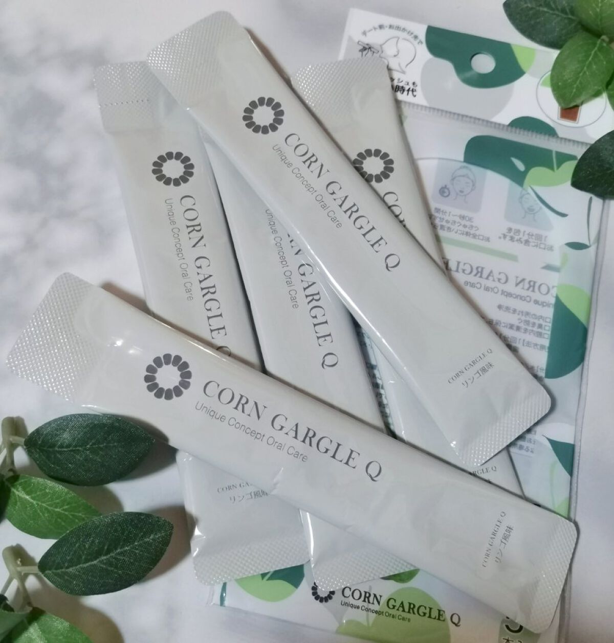 CORN GARGLE Q/SHINE BLANC/マウスウォッシュ・スプレーを使ったクチコミ（2枚目）