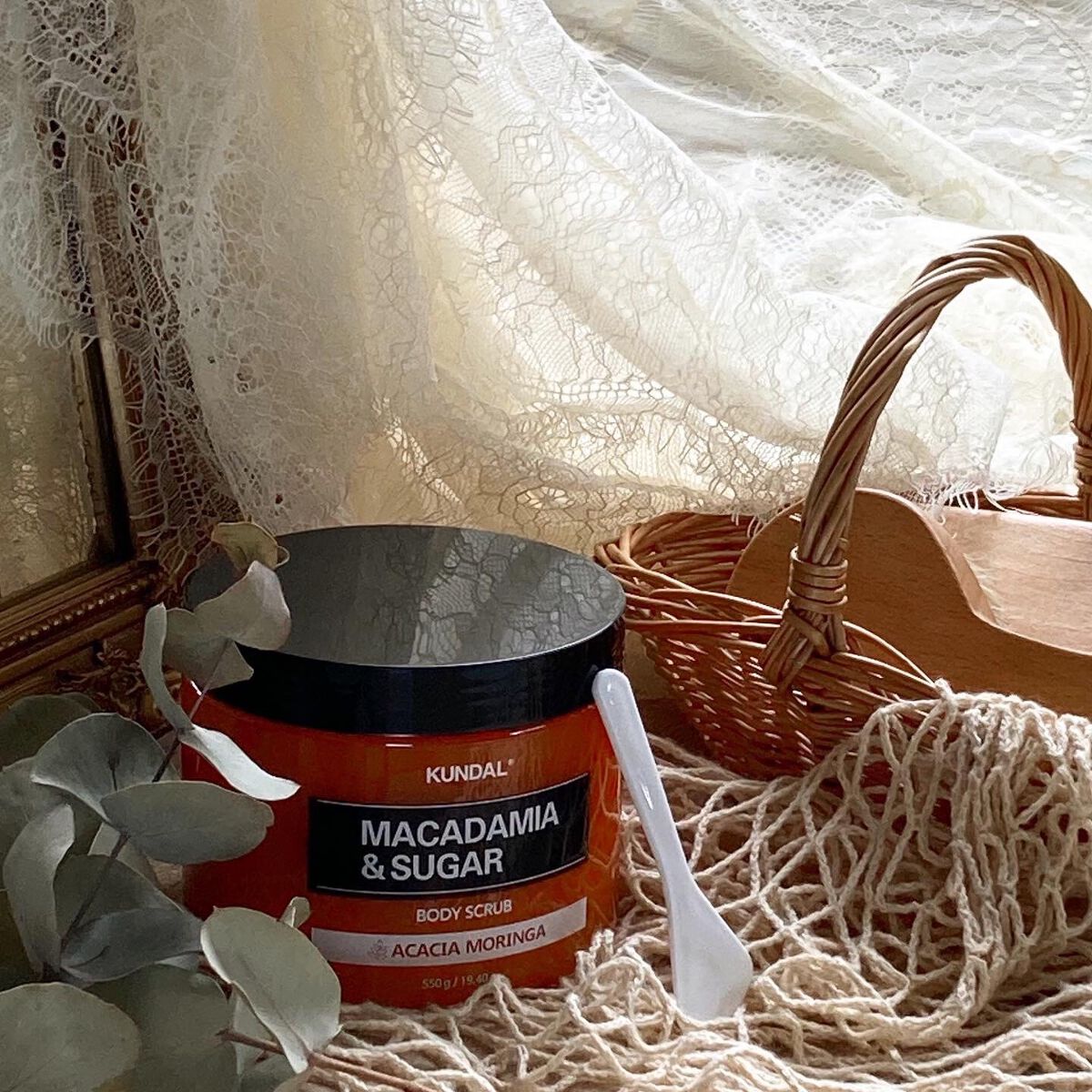 シュガーボディスクラブ アカシアモリンガ/KUNDAL/ボディスクラブを使ったクチコミ(9枚目)