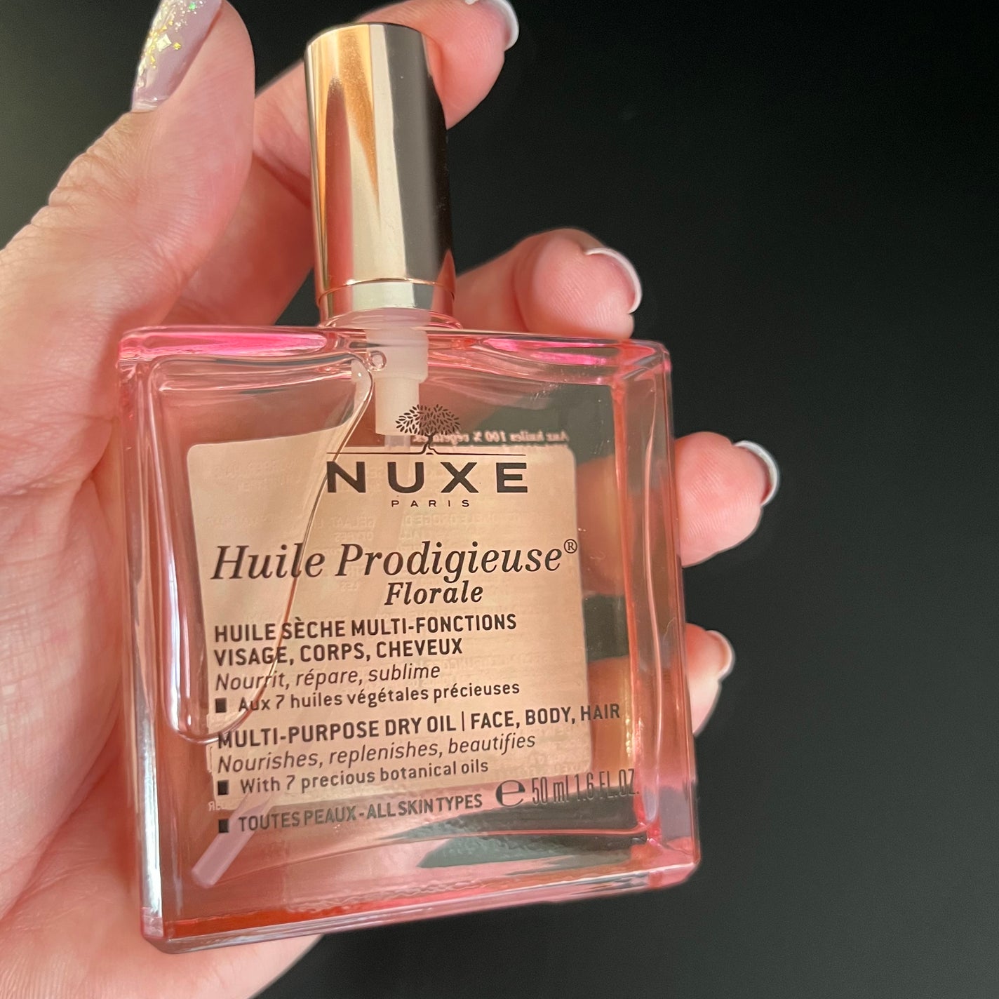 プロディジュー フローラル ヘアオイル/ニュクス/ヘアオイルを使ったクチコミ(4枚目)