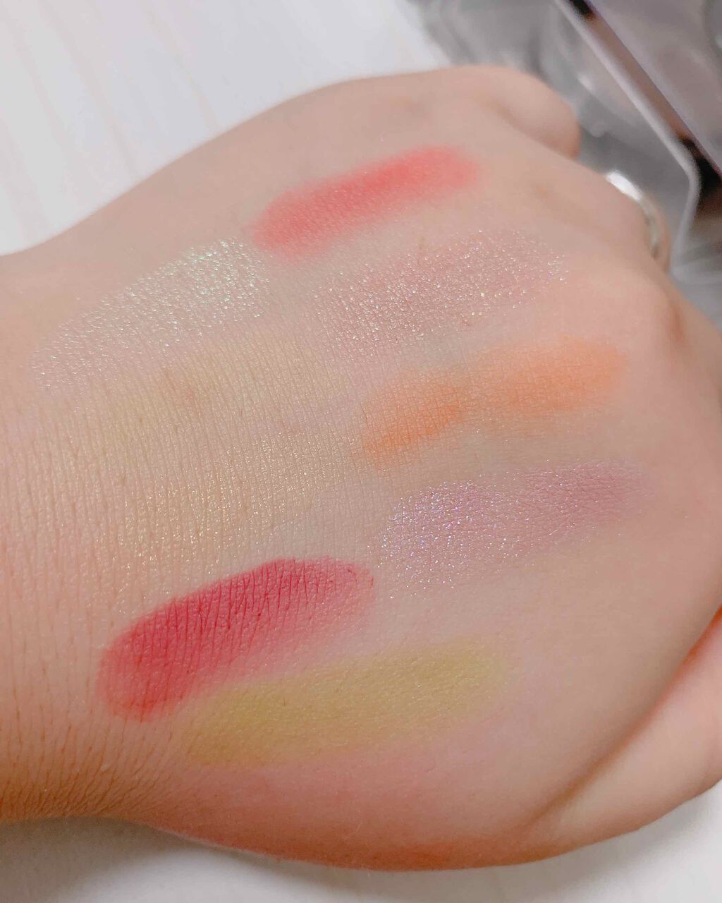 UR GLAM BLOOMING EYE COLOR PALETTE/U R GLAM/アイシャドウパレットを使ったクチコミ(7枚目)