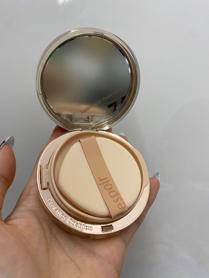 プロテーラービーグロウクッション ニュークラス/espoir/クッションファンデーションを使ったクチコミ(2枚目)