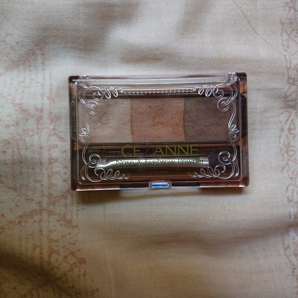 ノーズ＆アイブロウパウダー/CEZANNE/パウダーアイブロウを使ったクチコミ（1枚目）