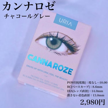 CANNA ROZE AIRY/i-DOL/カラーコンタクトレンズを使ったクチコミ（3枚目）