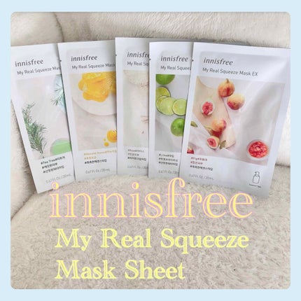 イッツリアル スクイーズマスク /innisfree/シートマスク・パックを使ったクチコミ(1枚目)