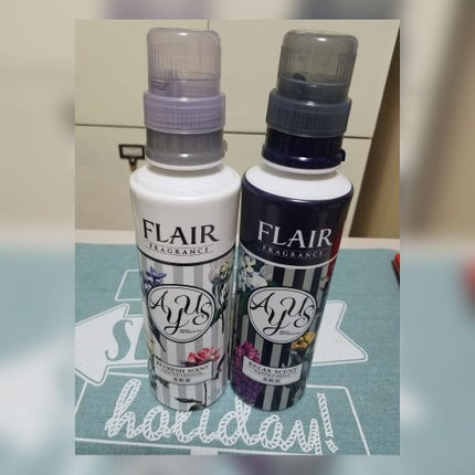 フレアフレグランス AYUS リフレッシュセント 柔軟剤 ゼラニウム&ナチュラルローズの香り/ハミングフレア/柔軟剤を使ったクチコミ(1枚目)