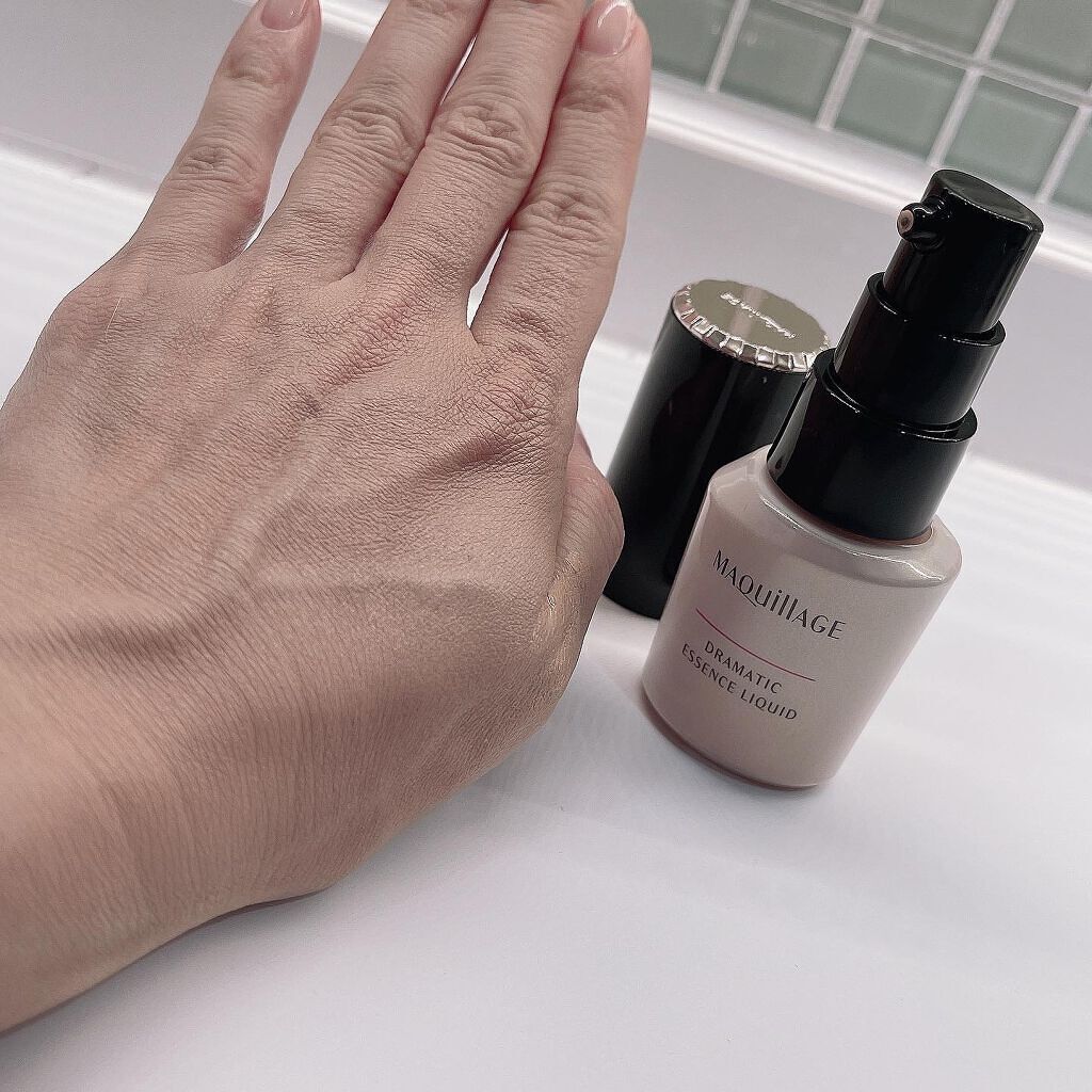 ドラマティックエッセンスリキッド/マキアージュ/リキッドファンデーションを使ったクチコミ(4枚目)