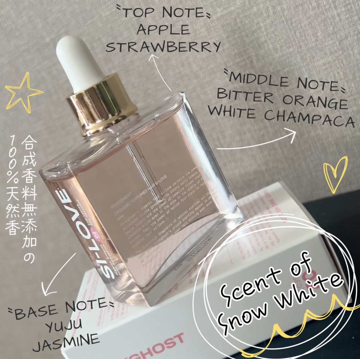 オーガニックヘアシロップ/PINKGHOST/ヘアオイルを使ったクチコミ（3枚目）