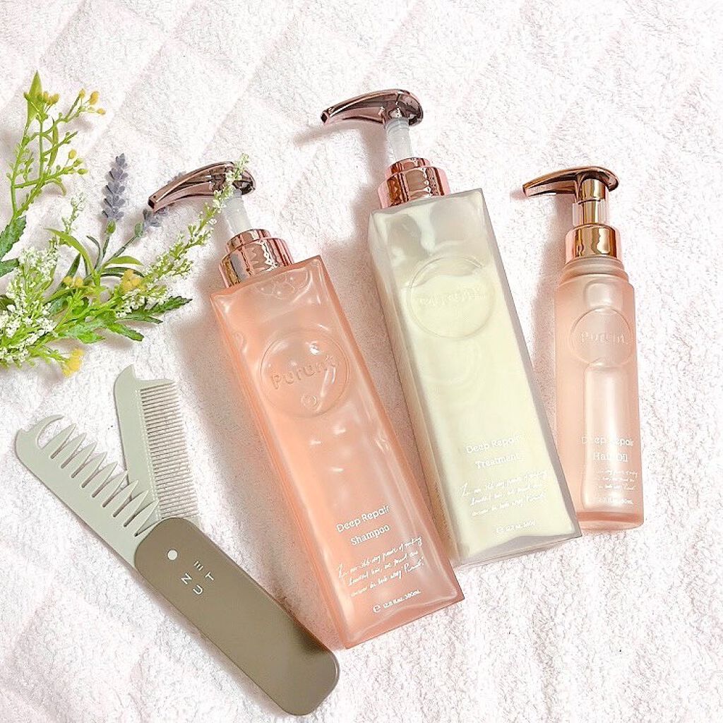 プルント ディープリペア美容液ヘアオイル/Purunt./ヘアオイルを使ったクチコミ（1枚目）