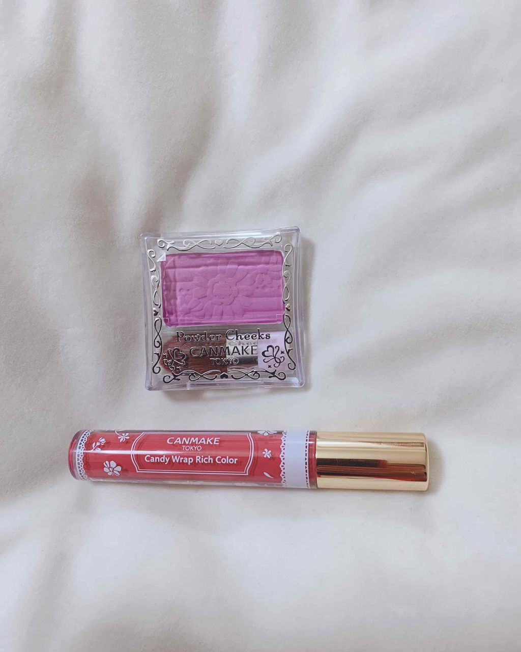 【旧品】パウダーチークス/キャンメイク/パウダーチークを使ったクチコミ(1枚目)