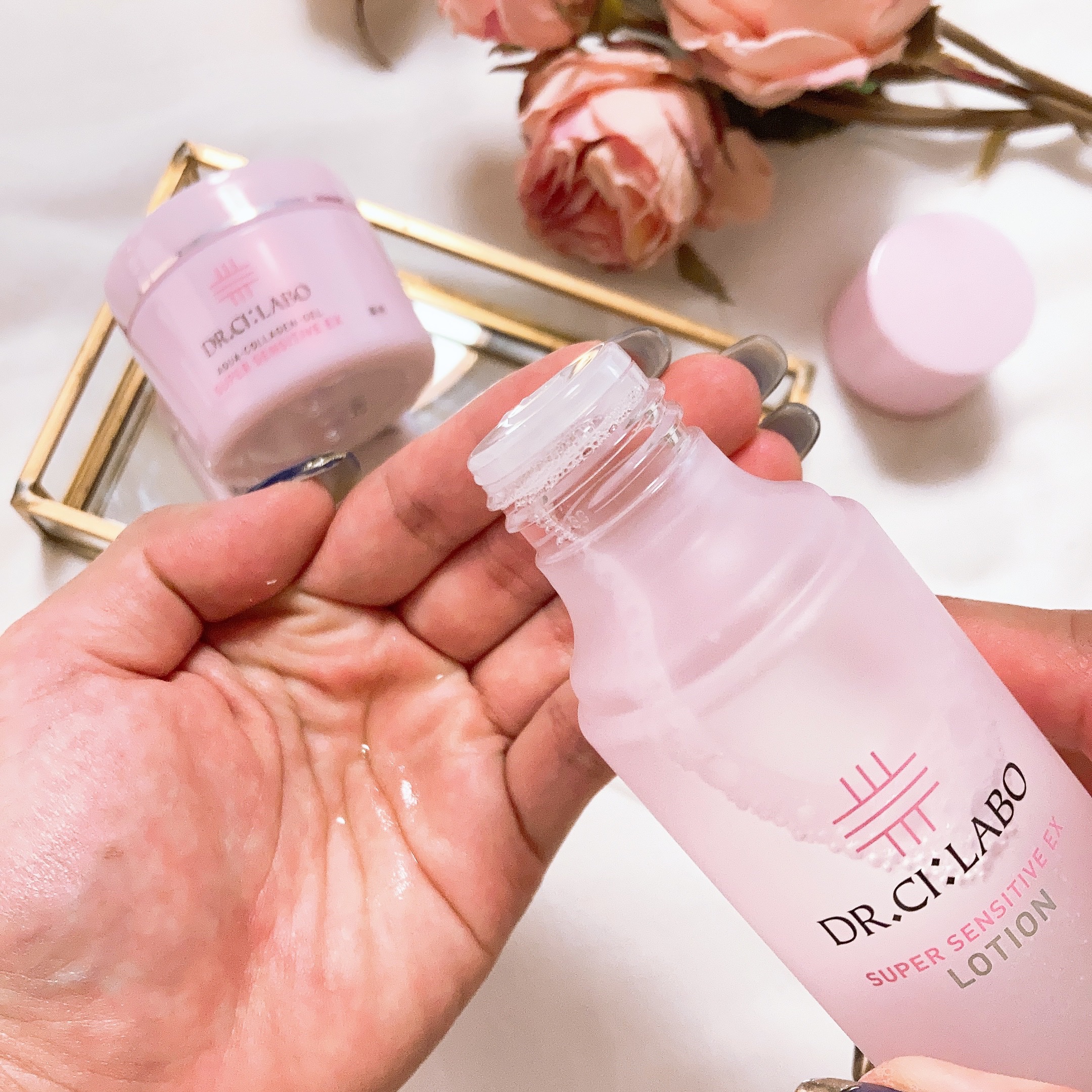 薬用アクアコラーゲンゲル スーパーセンシティブEX/ドクターシーラボⓇ/オールインワン化粧品を使ったクチコミ（2枚目）