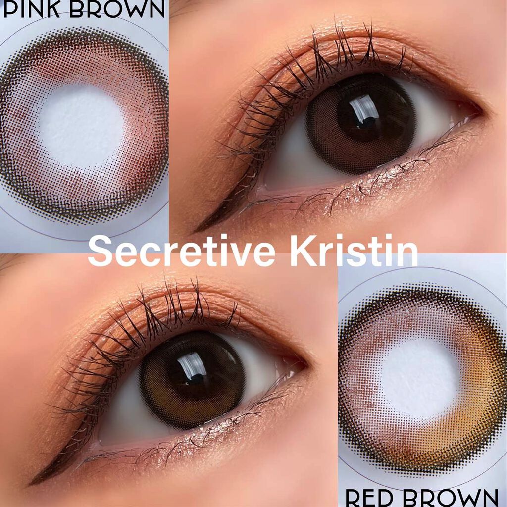 Secretive Kristen/Hapa kristin/カラーコンタクトレンズを使ったクチコミ（2枚目）