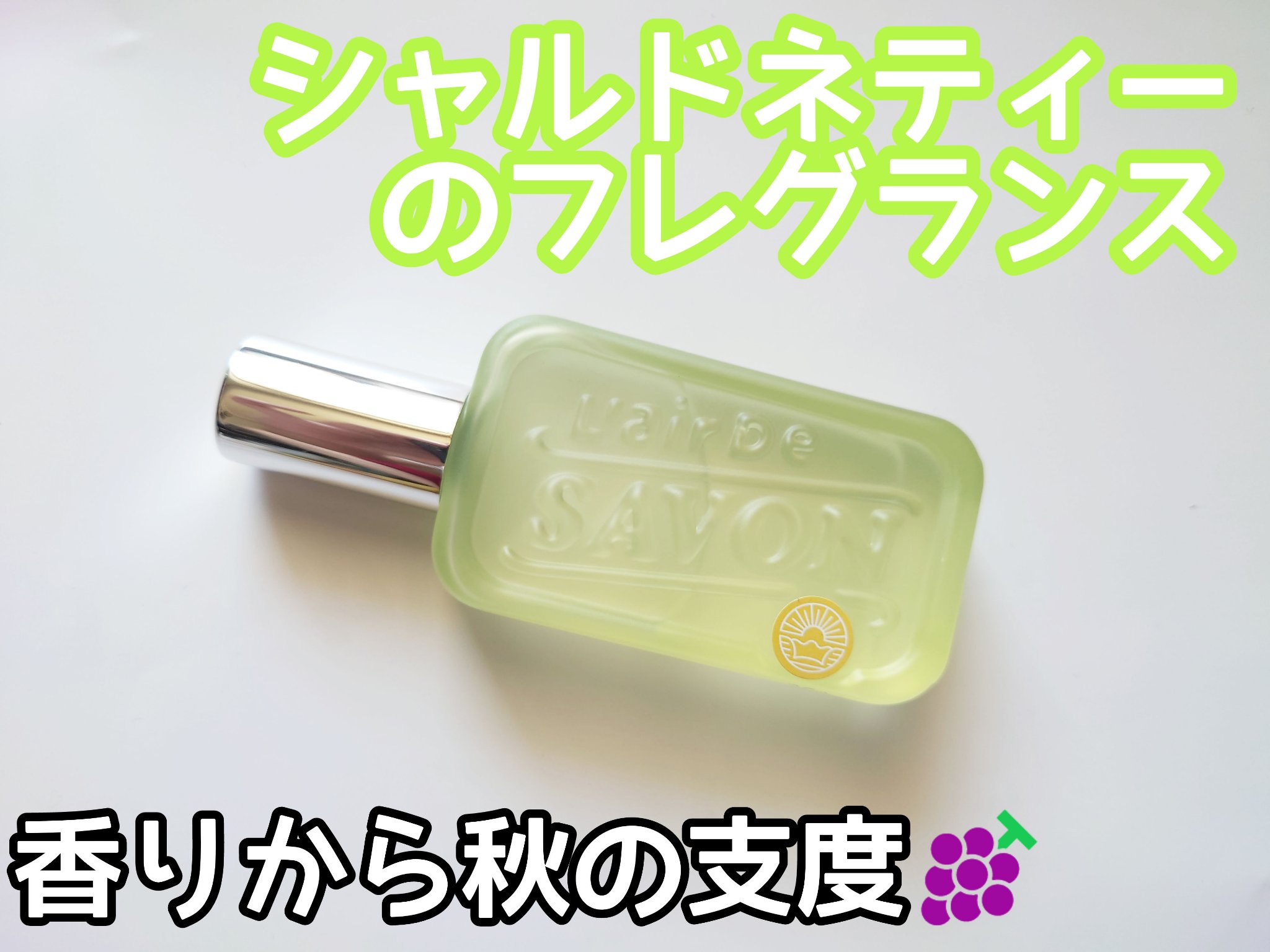 ロールオンフレグランス（フルーツフルデイ）/レールデュサボン/香水(レディース)を使ったクチコミ（1枚目）