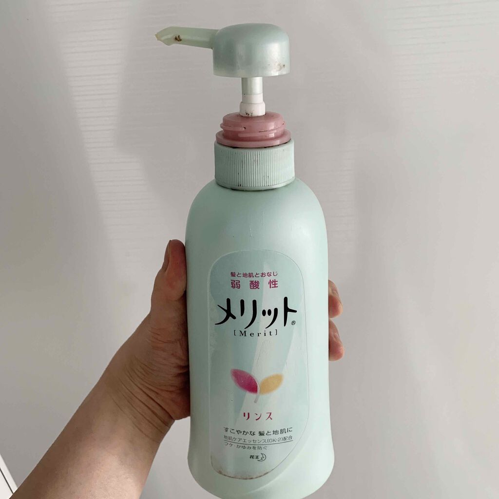 シャンプー／リンス (旧)/メリット/シャンプー・コンディショナーを使ったクチコミ（1枚目）