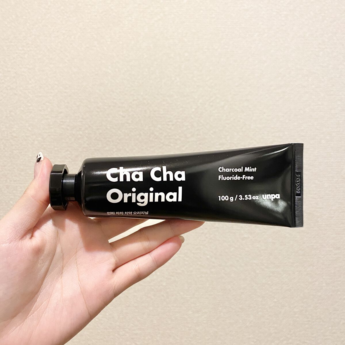 Cha Cha Charcoal Black Toothpaste/chacha/歯磨き粉を使ったクチコミ（1枚目）