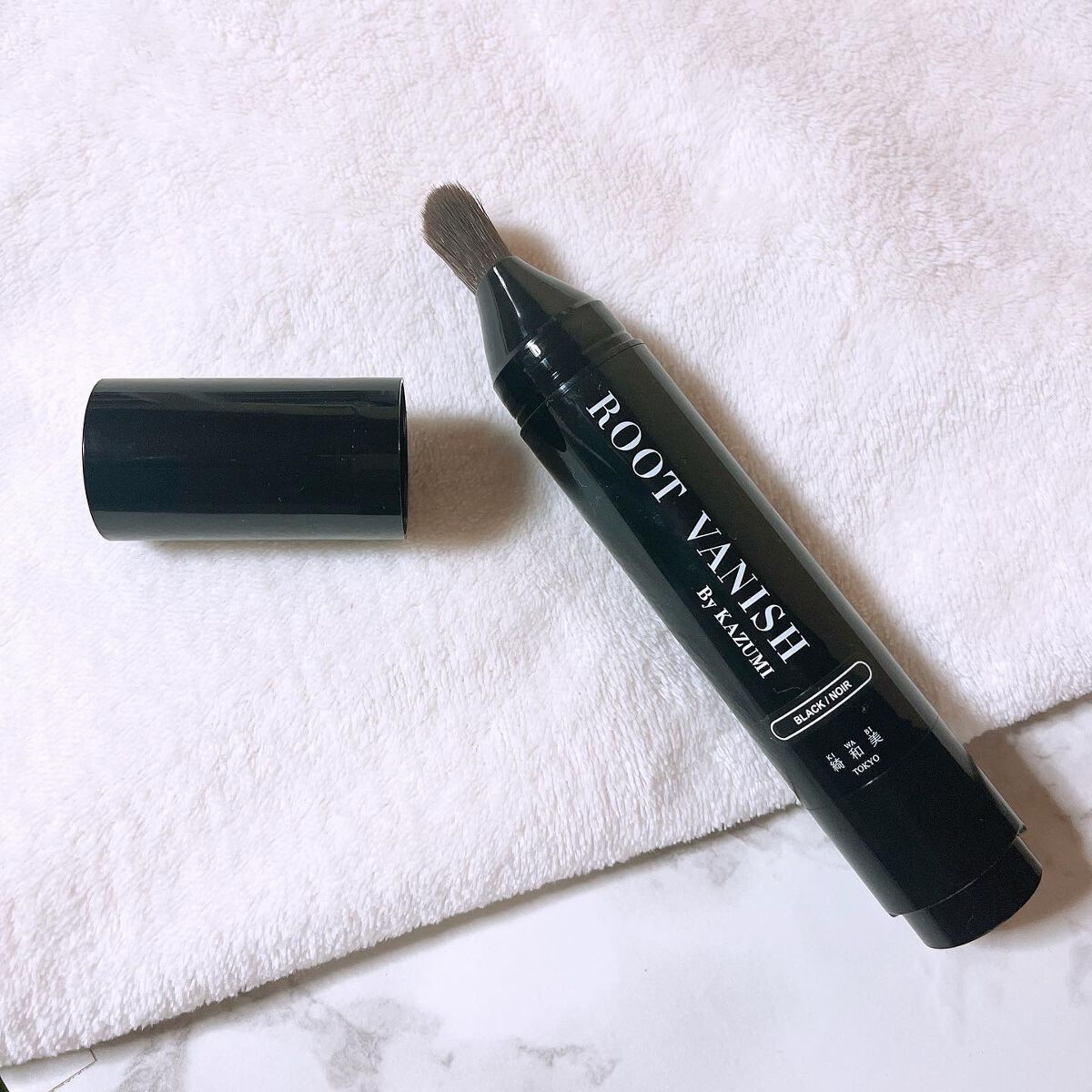 白髪隠しカラーリングブラシ/綺和美/ヘアカラーを使ったクチコミ(2枚目)