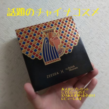 大英博物館 エジプトシリーズ アイシャドウパレット/ZEESEA/アイシャドウパレットを使ったクチコミ(1枚目)