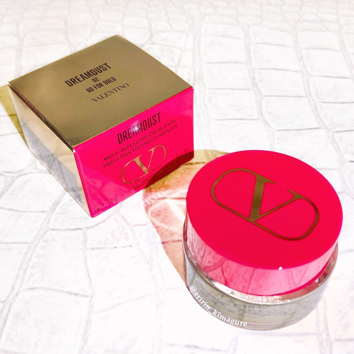 ドリームダスト アイ N/ヴァレンティノ ビューティ/ジェル・クリームアイシャドウを使ったクチコミ(8枚目)