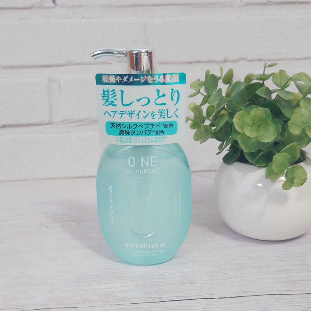 ワン アミノレスキュー トリートメントヘアオイル/アミノレスキュー/ヘアオイルを使ったクチコミ（2枚目）