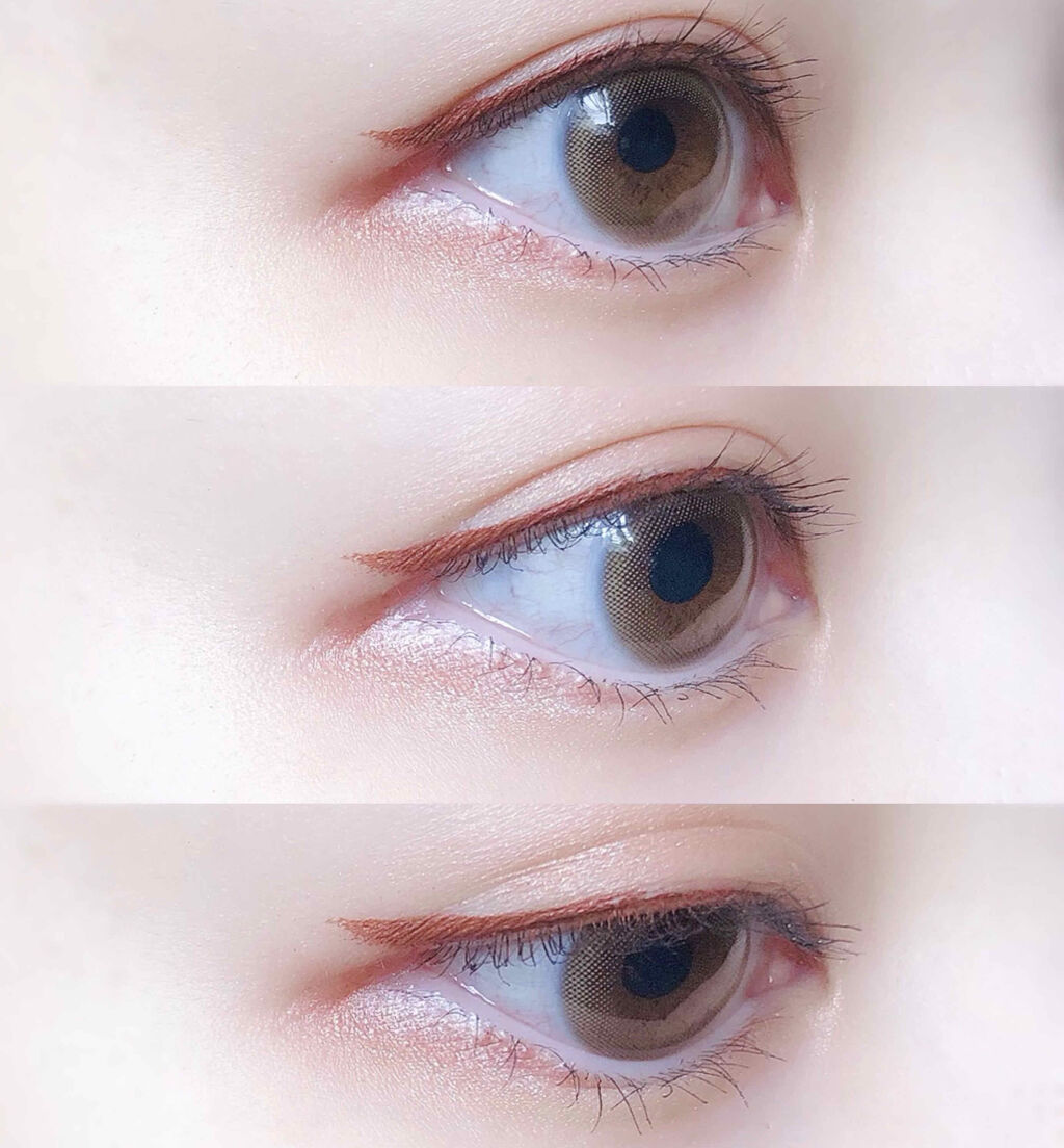 スキルレスライナー/LUMIURGLAS/リキッドアイライナーを使ったクチコミ（3枚目）