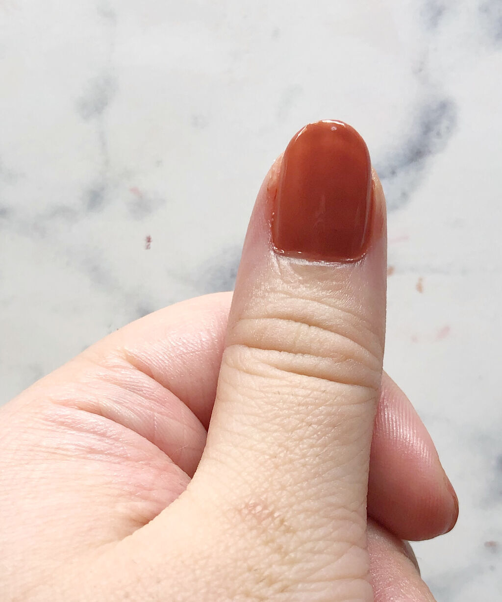 グロッシーコート/スキューズミー/オールインワンネイルを使ったクチコミ（3枚目）