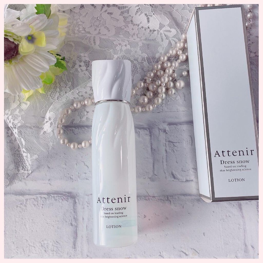ドレススノー ローション【医薬部外品】 /アテニア/化粧水を使ったクチコミ（2枚目）