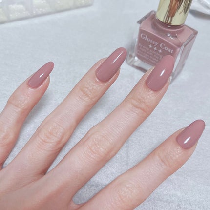 グロッシーコート/スキューズミー/オールインワンネイルを使ったクチコミ(4枚目)