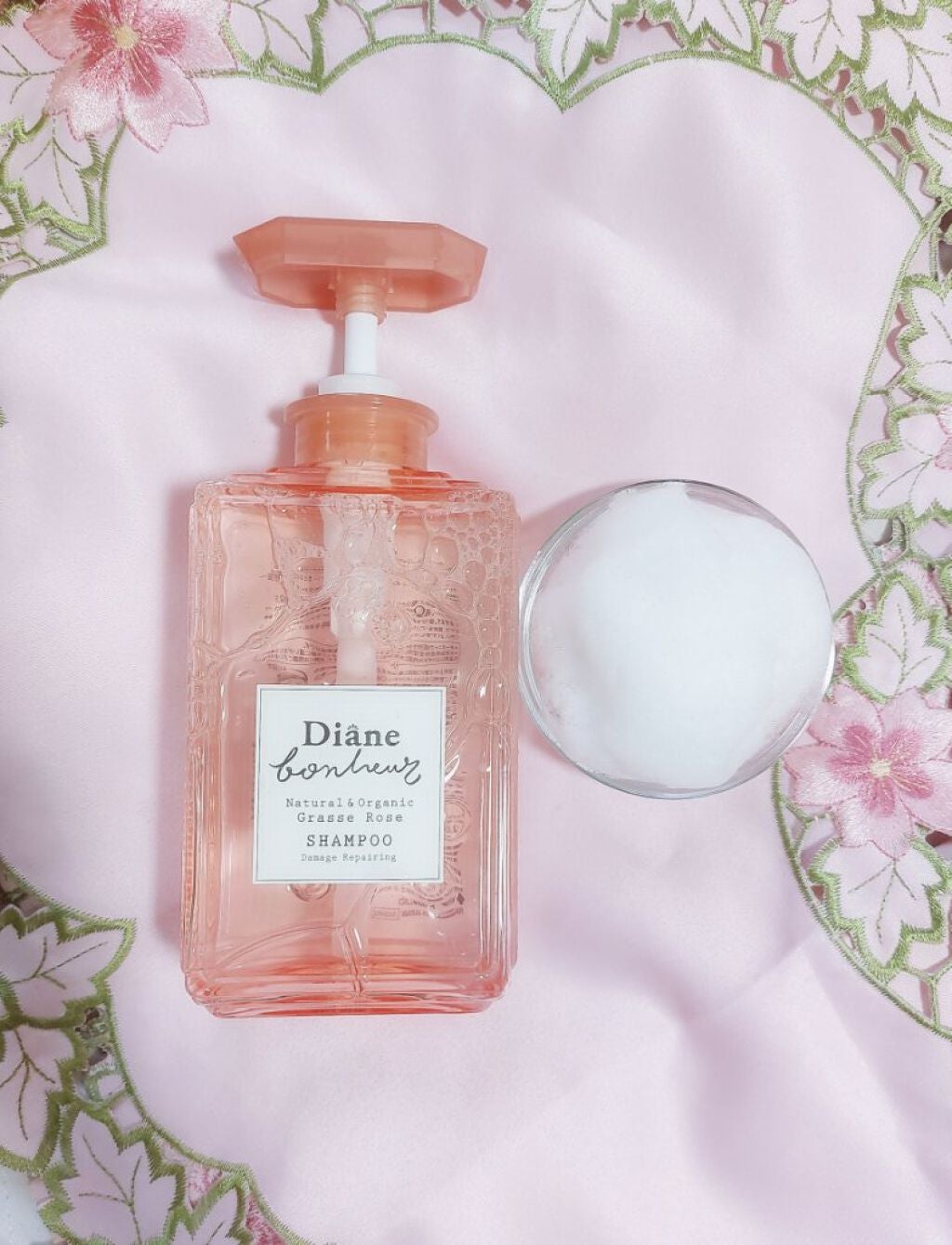 グラースローズの香り/シャンプー&トリートメント/ダイアン/市販シャンプーを使ったクチコミ(4枚目)