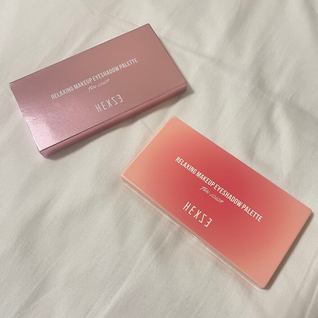 スターライトファントム 10色アイシャドウパレット/HEXZE(ヘックスゼ)/アイシャドウパレットを使ったクチコミ(1枚目)