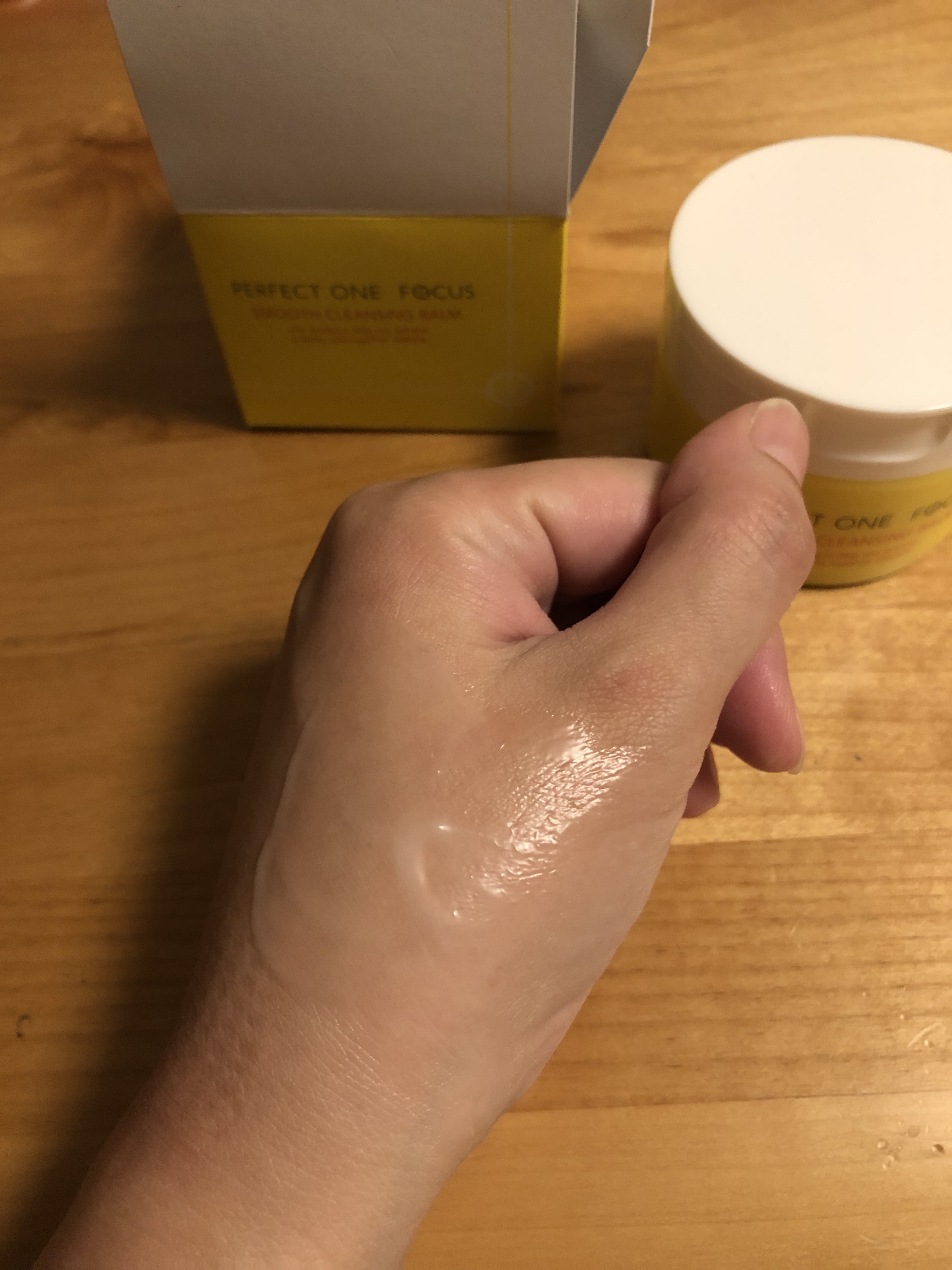 スムースクレンジングバーム/PERFECT ONE  FOCUS/クレンジングバームを使ったクチコミ（2枚目）