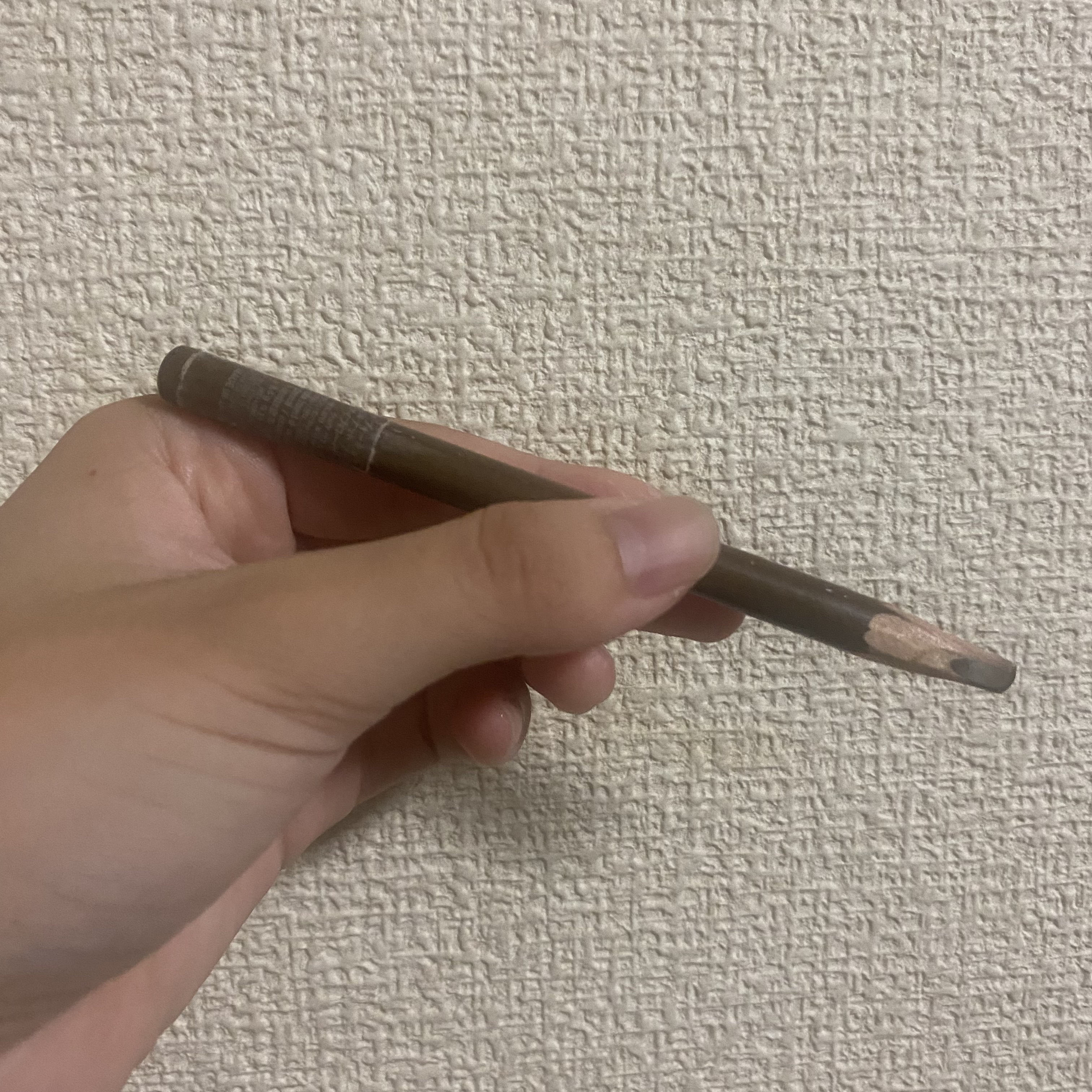 ハード フォーミュラ ハード 9 ウォルナットブラウン/shu uemura/アイブロウペンシルを使ったクチコミ（1枚目）