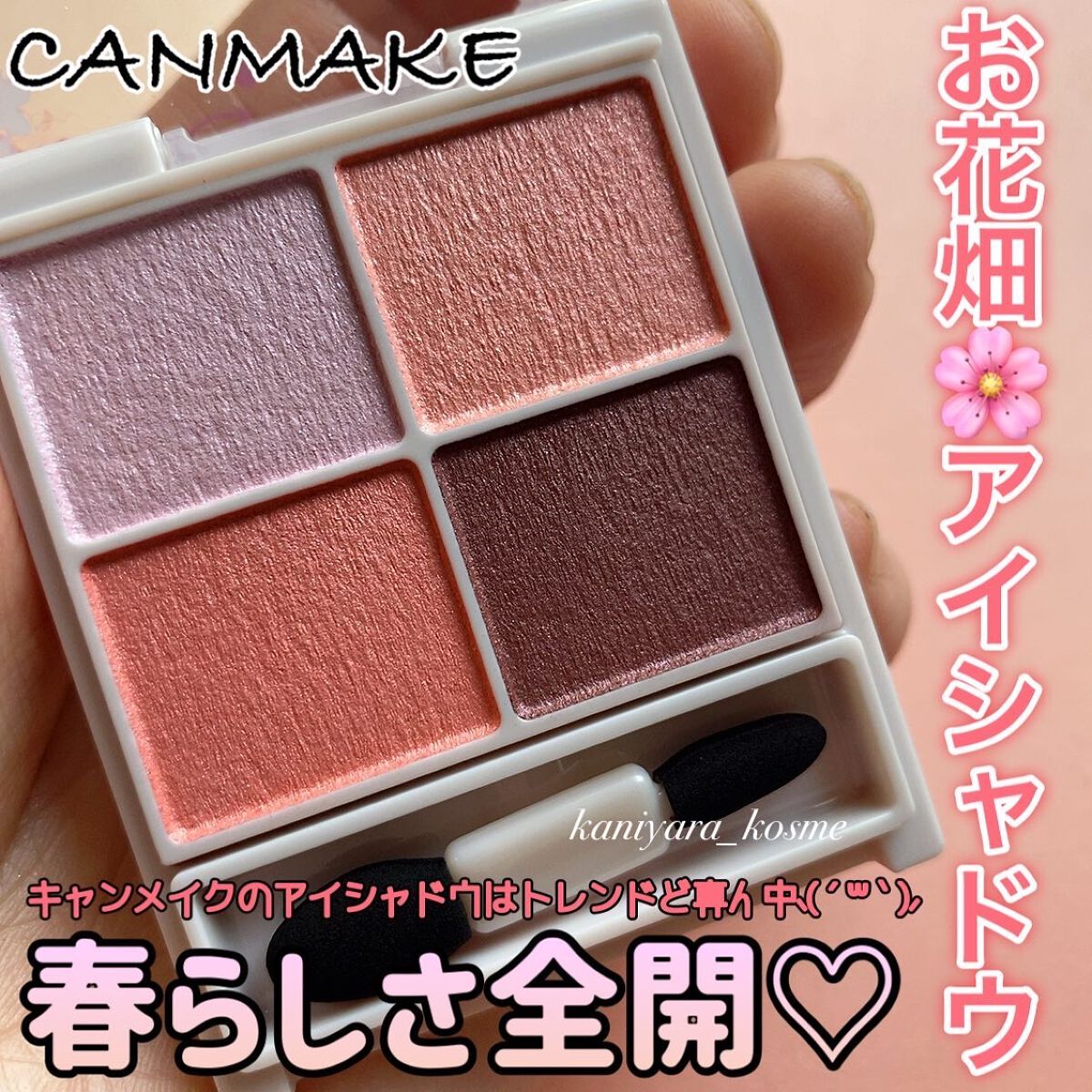 シルキースフレアイズ/キャンメイク/アイシャドウパレットを使ったクチコミ(1枚目)