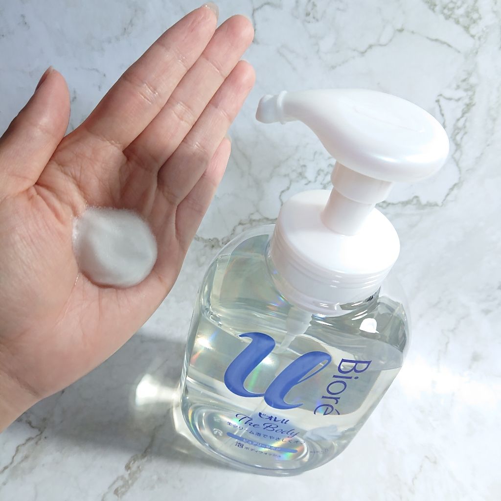 ザ ボディ 泡タイプ ピュアリーサボンの香り/ビオレu/ボディソープを使ったクチコミ（2枚目）