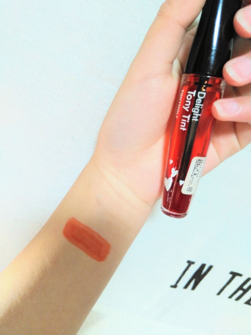 ディライト トニーティント/TONYMOLY/リップティントを使ったクチコミ（2枚目）