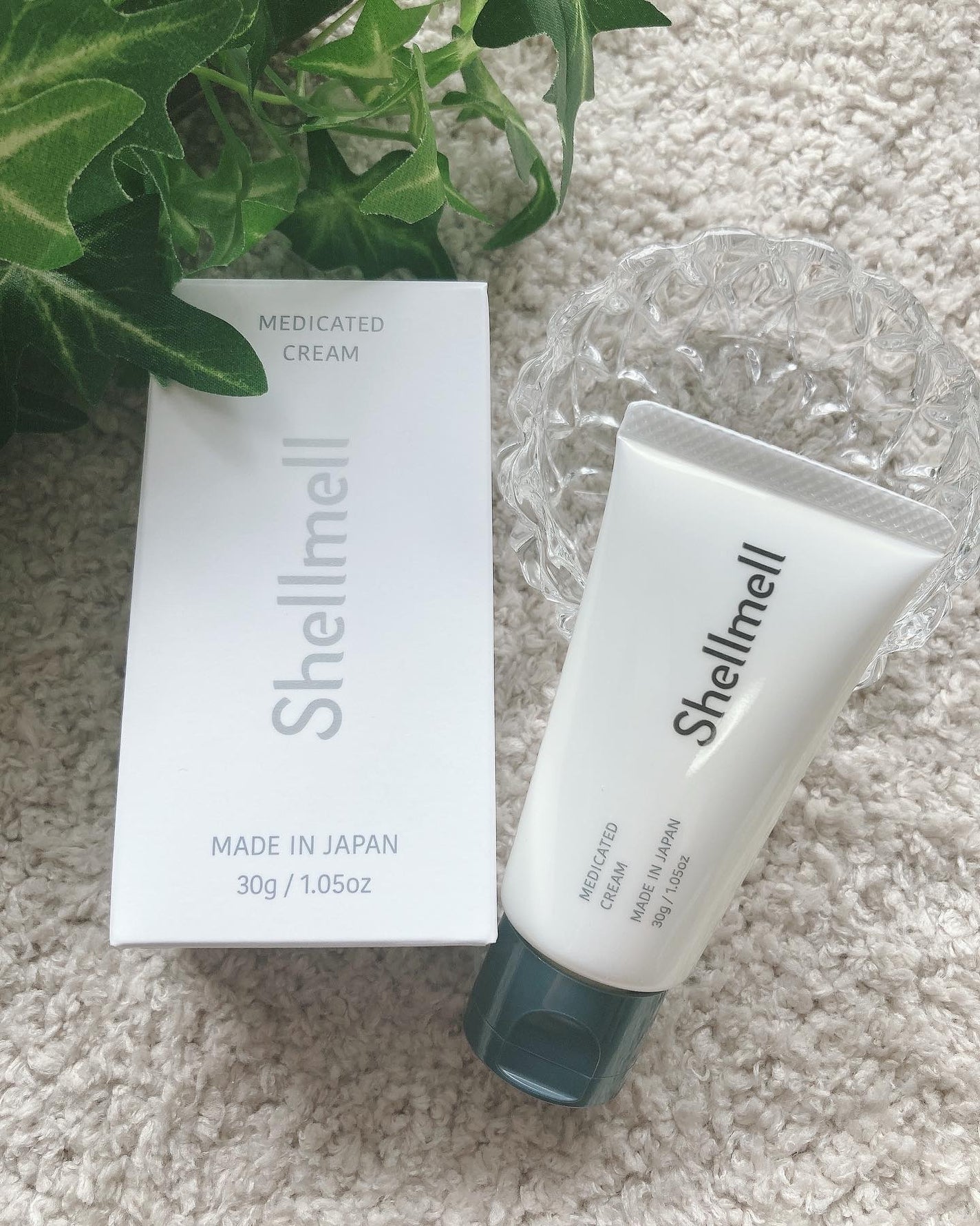 Shellmell 薬用デオドラントクリーム/シェルメール/デオドラント・制汗剤を使ったクチコミ(1枚目)