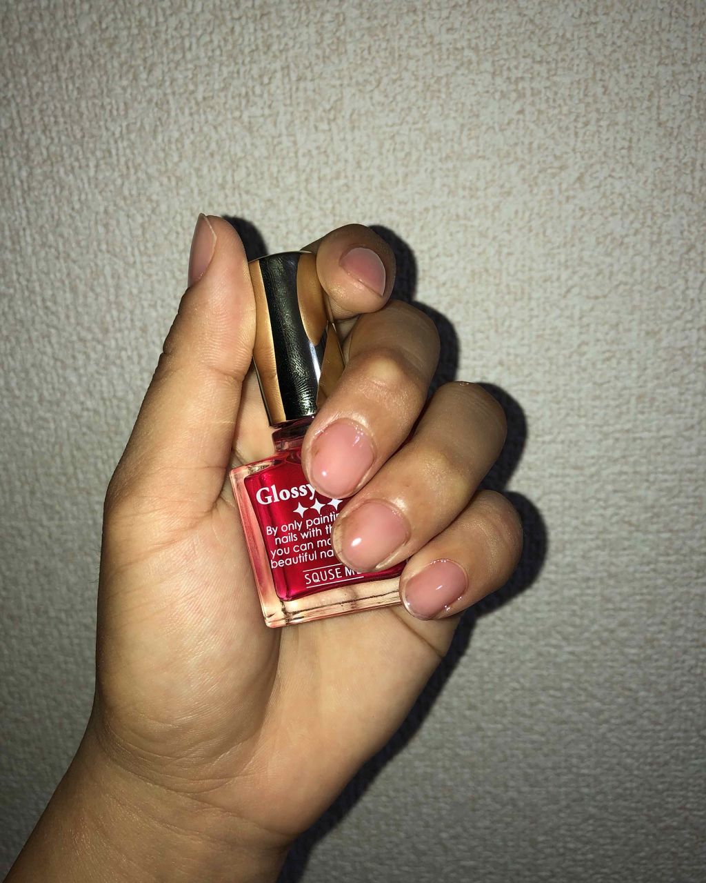 グロッシーコート/スキューズミー/オールインワンネイルを使ったクチコミ(1枚目)