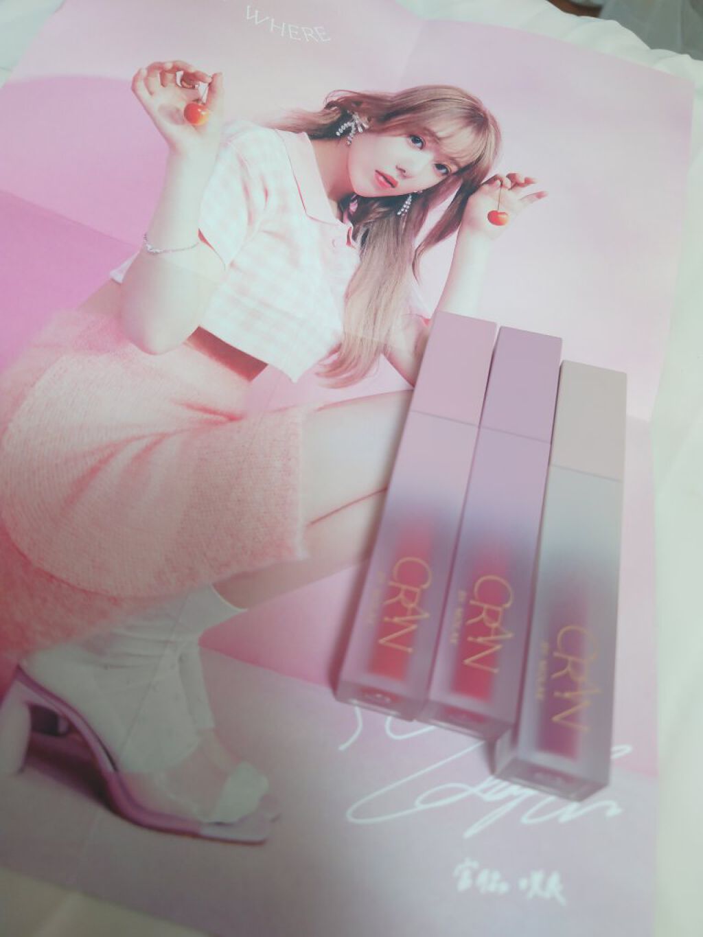 BLOOM JELLY TINT /CRAN BY MOLAK /口紅を使ったクチコミ（2枚目）