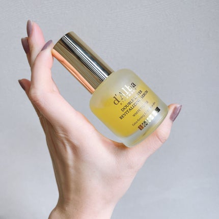 ホワイトトリュフダブルレイヤーリバイタライジングセラム/ダルバ/美容液を使ったクチコミ(3枚目)