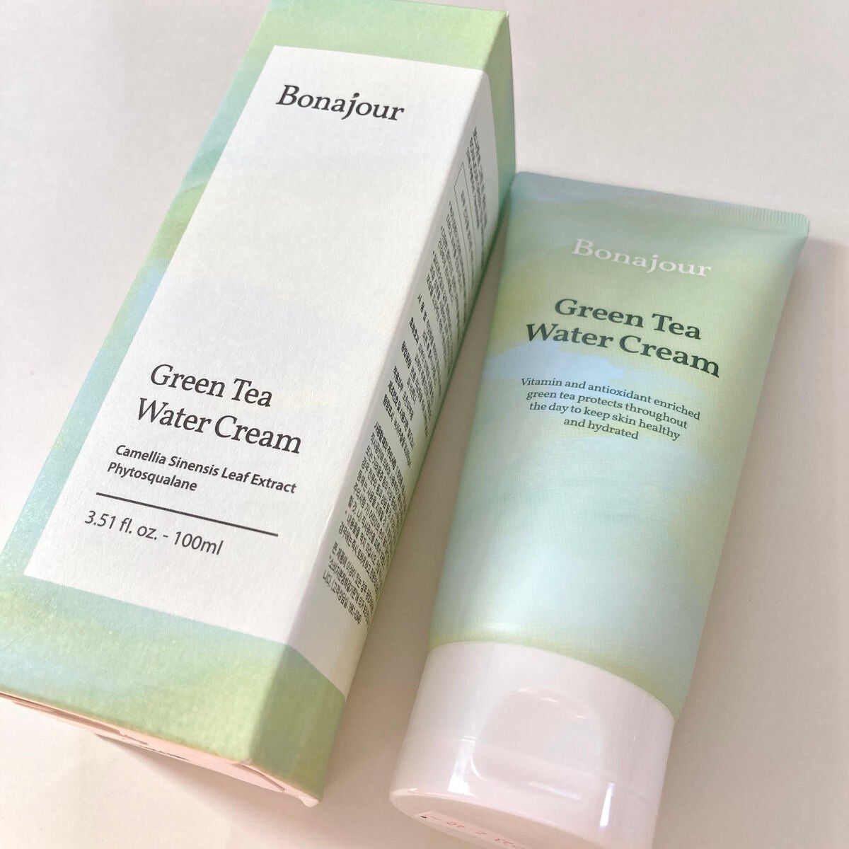 グリーンティーウォーターボム/Bonajour/フェイスクリームを使ったクチコミ(6枚目)
