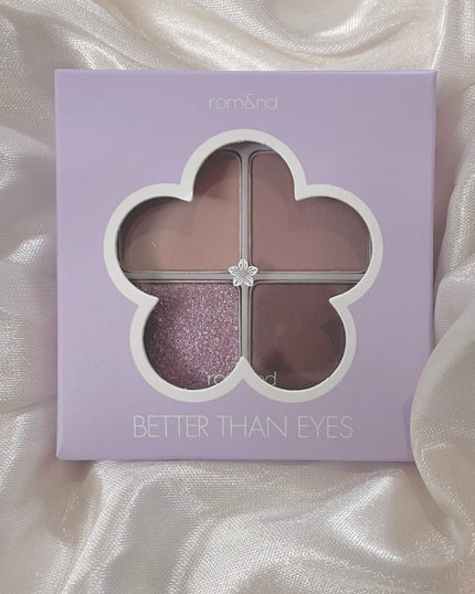 ベターザンアイズ/rom&nd/アイシャドウパレットを使ったクチコミ(1枚目)