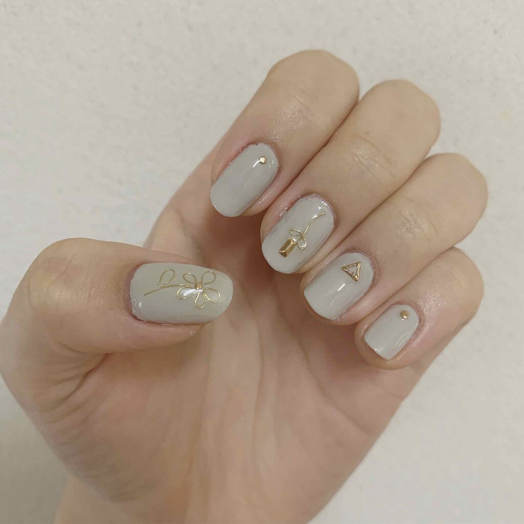 ジェルネイル(ライト対応)/セリア/ジェルネイルを使ったクチコミ(2枚目)