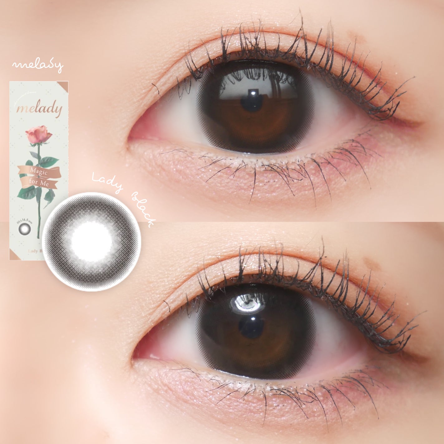 melady 1day/melady/ワンデー(1DAY)カラコンを使ったクチコミ(1枚目)