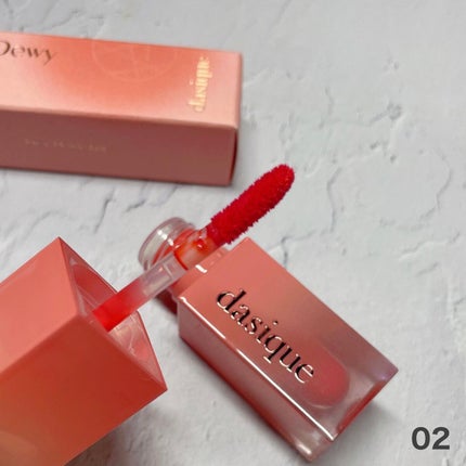 ジューシーデュイティント/dasique/リップティントを使ったクチコミ(4枚目)