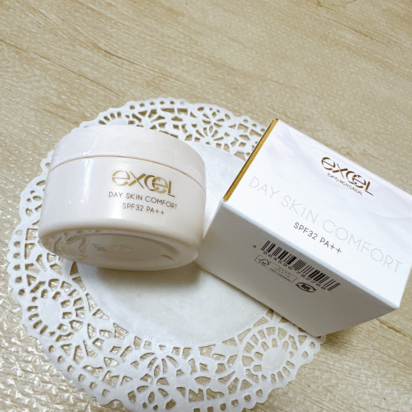 デイスキンコンフォート/excel/フェイスクリームを使ったクチコミ(2枚目)