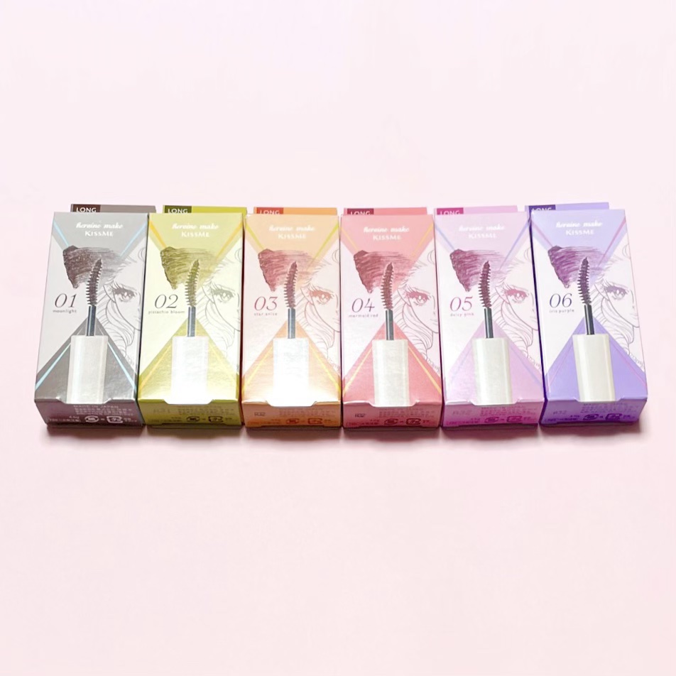 ロング＆カールマスカラ アドバンストフィルムC 06 アイリスパープル/ヒロインメイク/マスカラを使ったクチコミ（2枚目）