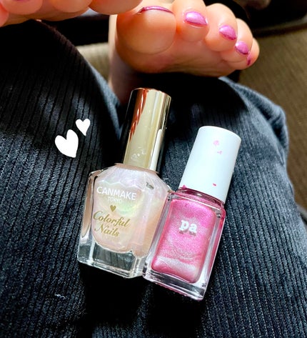 カラフルネイルズ/キャンメイク/マニキュアを使ったクチコミ(1枚目)