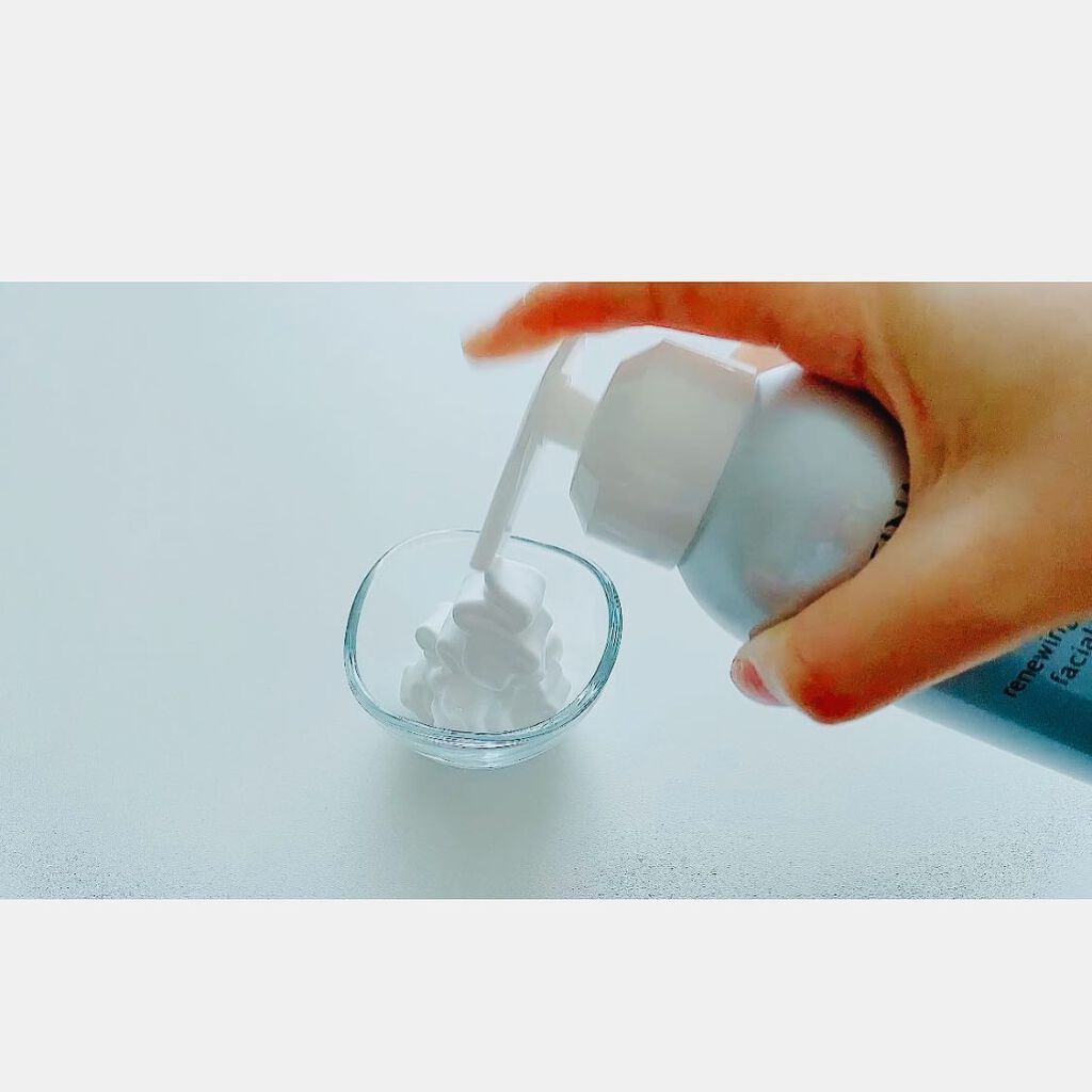 ソフィーナ iP リニュー ムース ウォッシュ/SOFINA iP/泡洗顔を使ったクチコミ（3枚目）