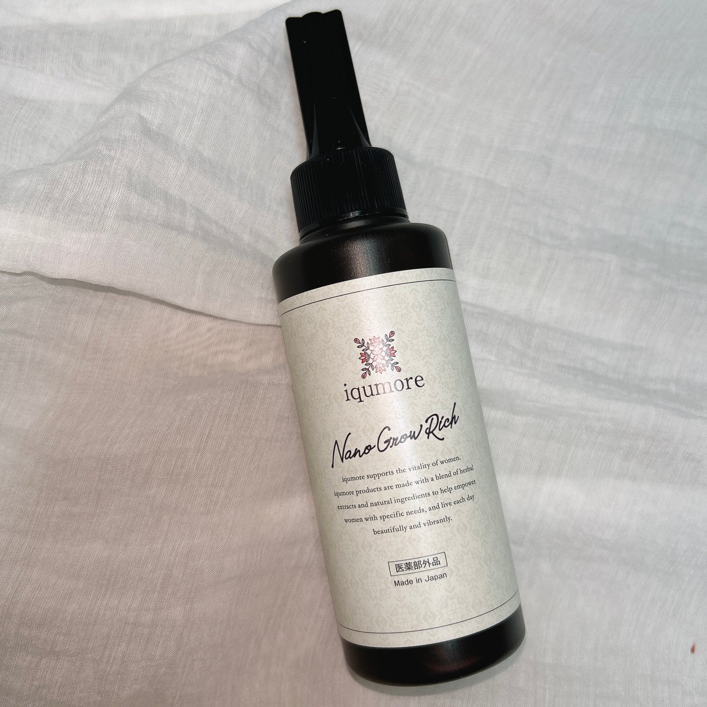 ナノグロウリッチ/iqumore/頭皮ローションを使ったクチコミ(2枚目)