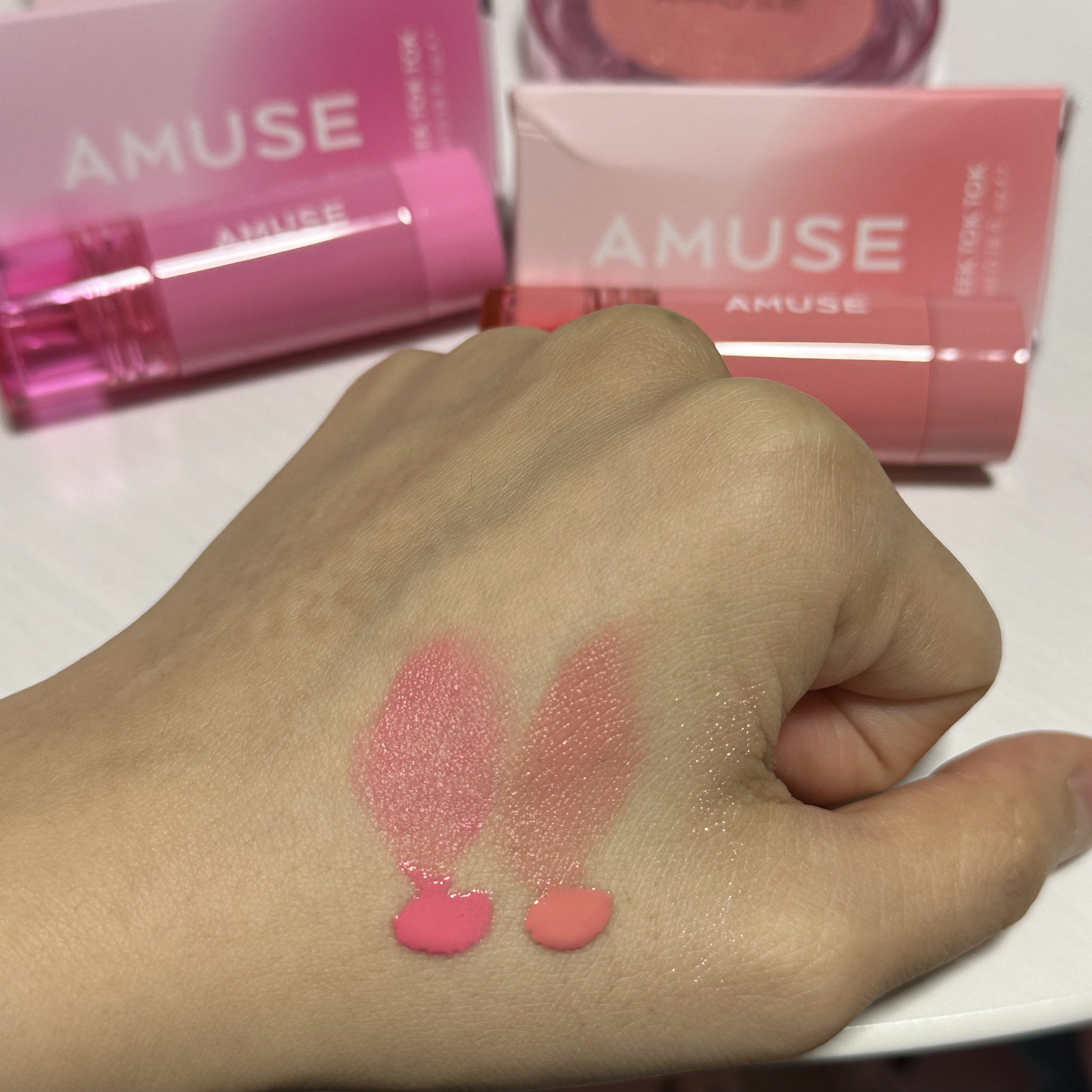 フェイスダイヤモンド/AMUSE/パウダーハイライトを使ったクチコミ（2枚目）