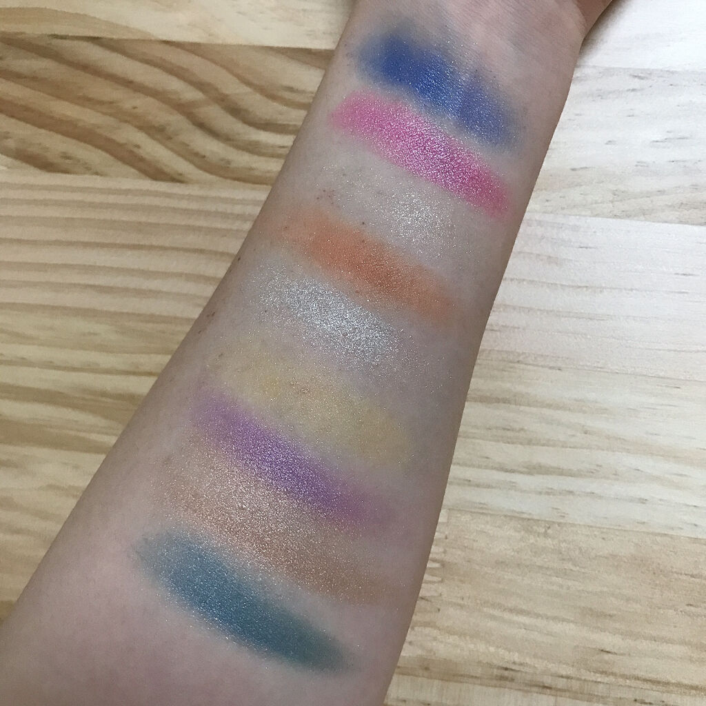 UR GLAM　BLOOMING EYE COLOR PALETTE/U R GLAM/アイシャドウパレットを使ったクチコミ（3枚目）